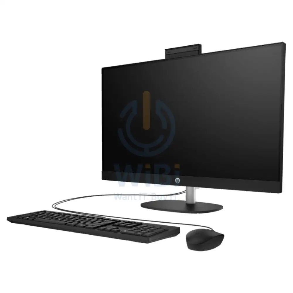 HP 27-CR0011NE AIO PC - i7 / 8GB / 512GB (NVMe M.2 SSD) / 27’’ FHD Touch / DOS (Without OS) / 1YW / Jet Black - Desktop