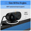 HP 320 FHD Webcam - 5MP / Single Microphone / Wired USB-A Connectivity / Black Color Cameras > Webcam