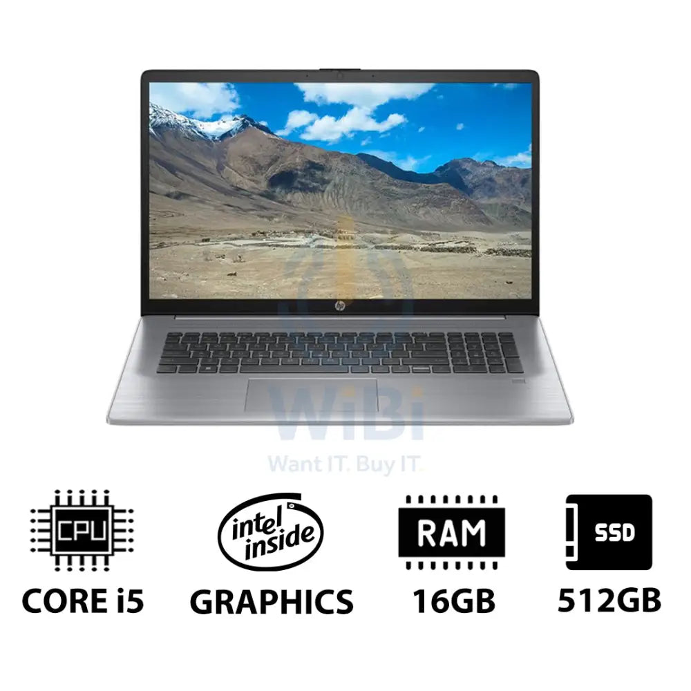 HP 470 G10 - 17.3’’ FHD / i5 / 16GB / 512GB (NVMe M.2 SSD) / DOS (Without OS) / 1YW + ASUS SimPro Dock 2 Smart Card