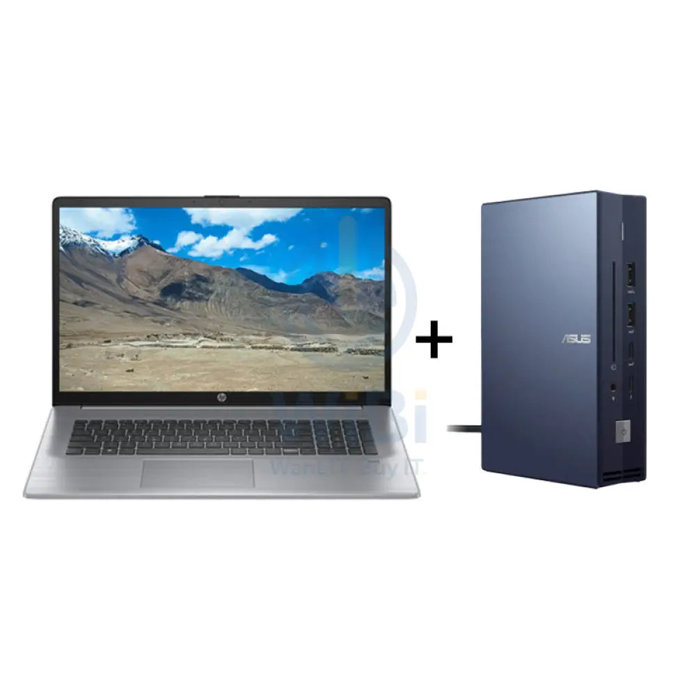 HP 470 G10 - 17.3’’ FHD / i5 / 16GB / 512GB (NVMe M.2 SSD) / DOS (Without OS) / 1YW + ASUS SimPro Dock 2 Smart Card