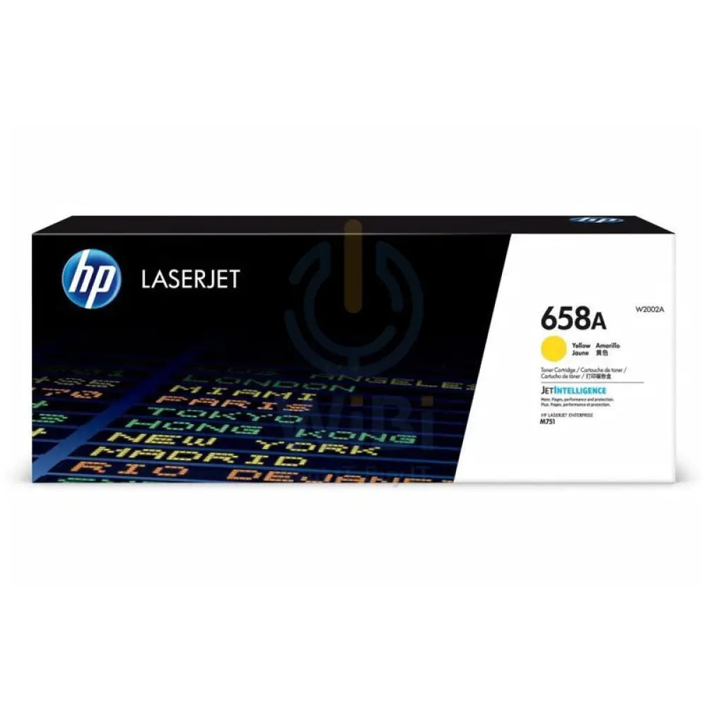 HP 658A Yellow Original LaserJet Toner Cartridge - 6000 Pages / Yellow Color / Toner Cartridge Accessories > Printers &