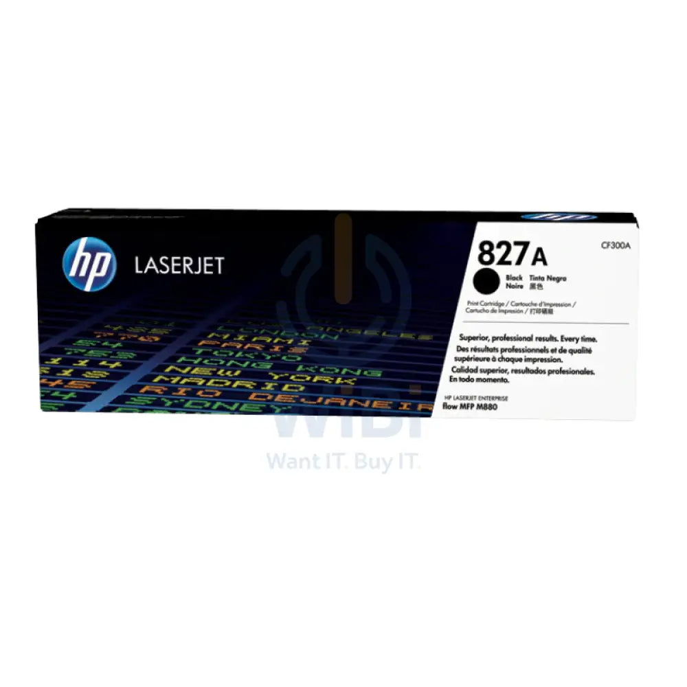 HP 827A Black Color - 29.5K Pages / Black Color / Toner Cartridge Accessories > Printers & Scanners > Printers >