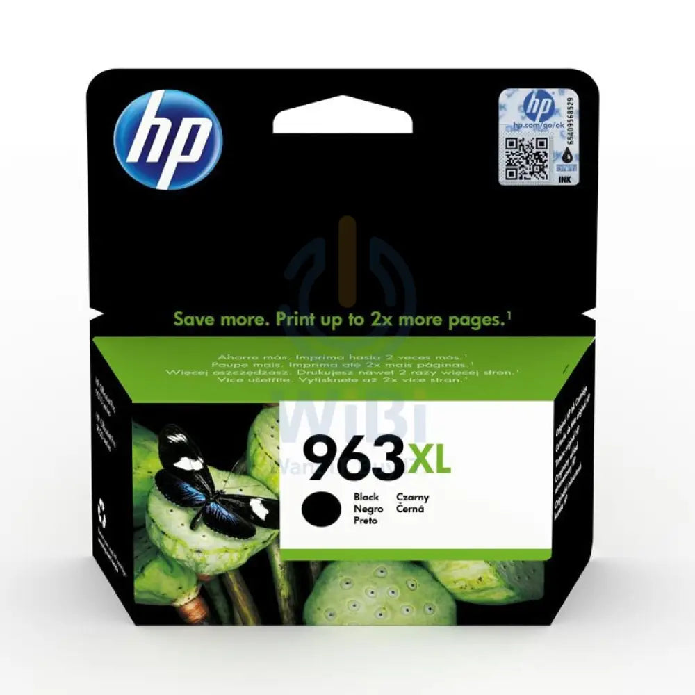 HP 963XL High Yield Black Original Ink Cartridge - 2000 Pages / Black Color / Ink Cartridge Accessories > Printers &