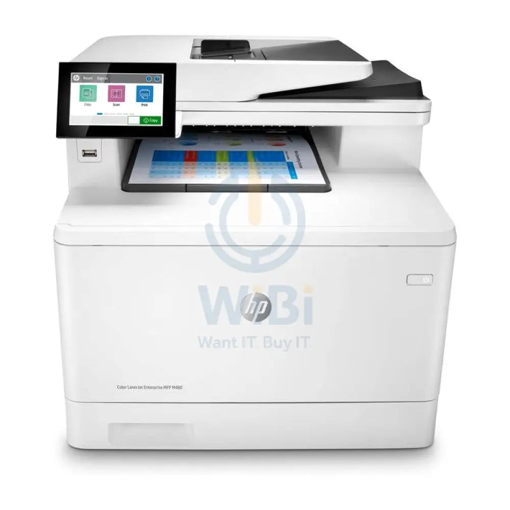 HP Color LaserJet Enterprise MFP M480f - 27ppm / 600dpi / A4 / USB / LAN / FAX / Color Laser - Printer