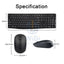 HP CS10 Wireless Keyboard and Mouse - Wireless / Arabic/English / Black Accessories > Keyboard & Mouse