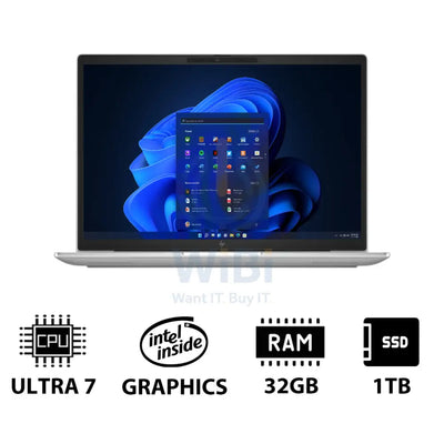 HP EliteBook 630 G11 - 13.3’’ WUXGA / Ultra 7 155U / 32GB / 1TB (NVMe M.2 SSD) / Win 11 Pro / 1YW / Silver - Laptop