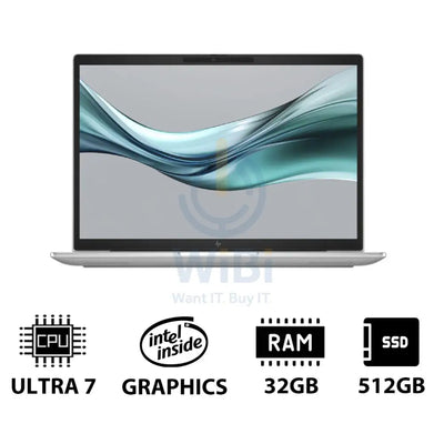 HP EliteBook 630 G11 - 13.3’’ WUXGA / Ultra 7 155U / 32GB / 512GB (NVMe M.2 SSD) / DOS (Without OS) / 1YW / Silver