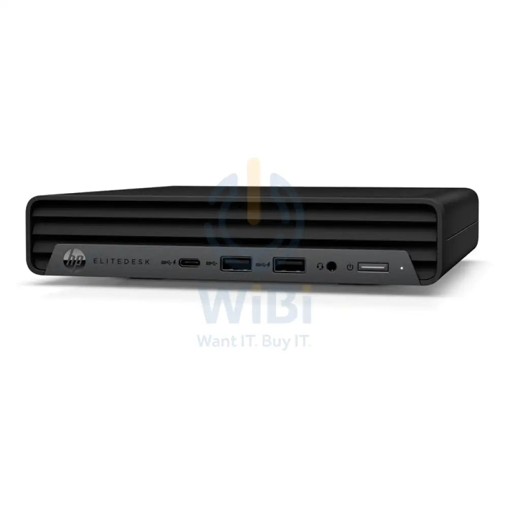 جهاز كمبيوتر إتش بي إيليت ديسك 800 الجيل الثامن ميني - آي 7 / 32 جيجابايت / 1 تيرابايت (NVMe م.2 إس إس دي) / ويندوز 10 برو / ضمان ثلاث سنوات - كمبيوتر مكتبي