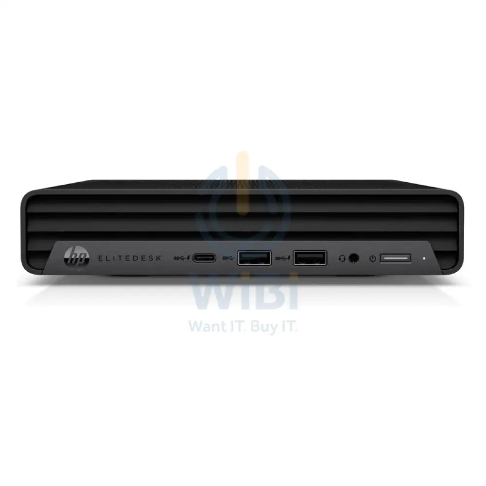 جهاز كمبيوتر إتش بي إيليت ديسك 800 الجيل الثامن ميني - آي 7 / 32 جيجابايت / 1 تيرابايت (NVMe م.2 إس إس دي) / ويندوز 10 برو / ضمان ثلاث سنوات - كمبيوتر مكتبي