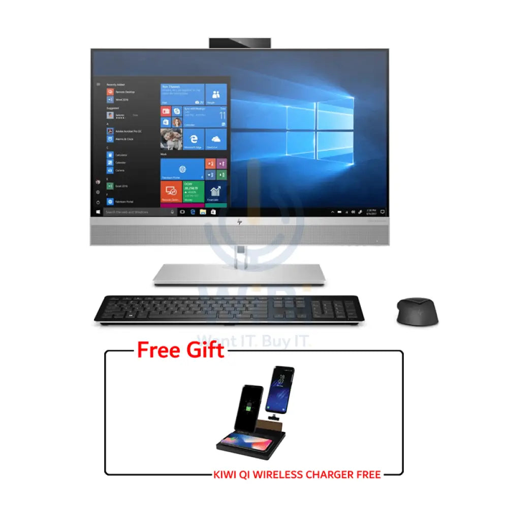 HP EliteOne 800 G6 AIO PC (Win 10 Pro) - i7 / 16GB / 512GB (NVMe M.2 SSD) / 27.0" QHD Touch / 3GB VGA / 3YW - Desktop