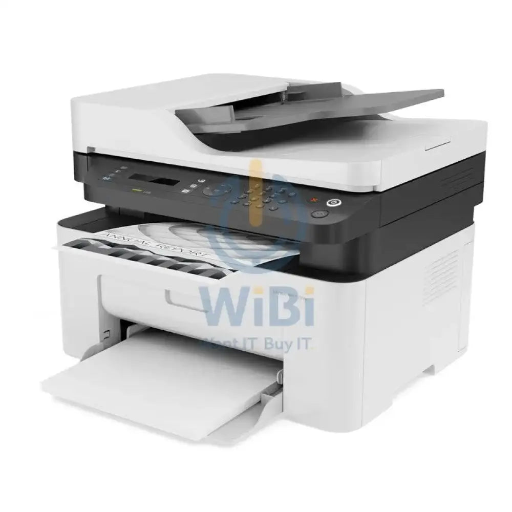 HP Laser MFP 137fnw - 20ppm / 1200dpi / A4 / USB / LAN / Wi-Fi / FAX / Mono Laser - Printer + HP 106A LaserJet Toner
