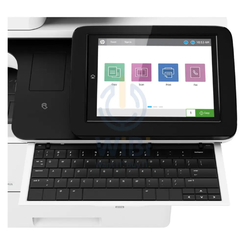 HP LaserJet Enterprise Flow MFP M528z - 43ppm / 1200dpi / A4 / USB / LAN / Wi-Fi / FAX - Printer Printers & Scanners >
