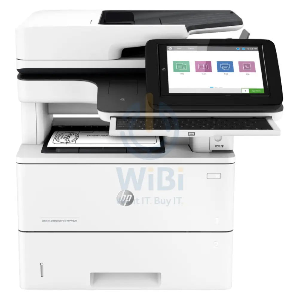 HP LaserJet Enterprise Flow MFP M528z - 43ppm / 1200dpi / A4 / USB / LAN / Wi-Fi / FAX - Printer Printers & Scanners >