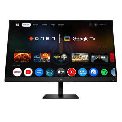 HP OMEN 32x Smart Gaming Monitor - 31.5’’ UHD / 1ms / 144Hz / USB 2.0 Type-A / DisplayPort 1.4 / HDMI 2.1 / LAN - Smart
