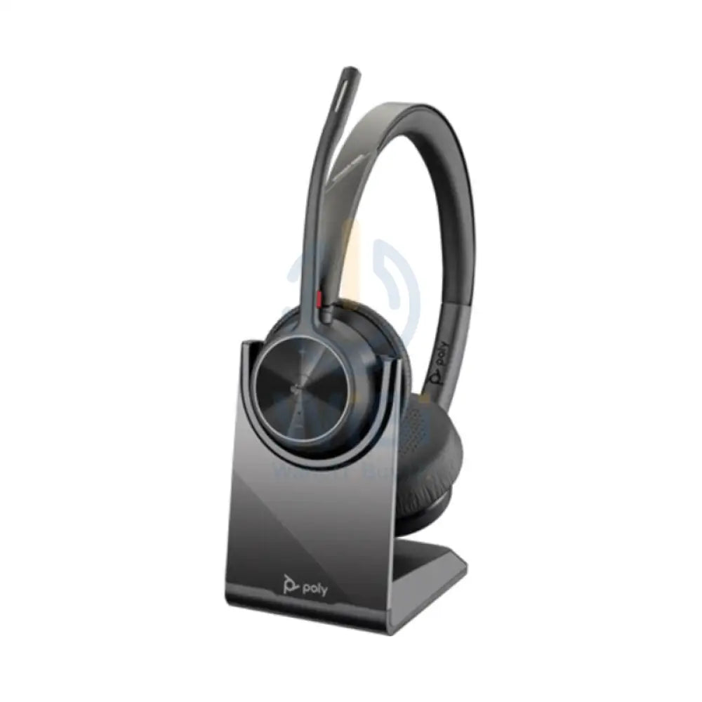 ستيريو Poly Voyager 4320 بلوتوث ستيريو - BT700 مع قاعدة حامل  يو اس بي حامل  معتمدمايكروسوفت )