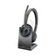 HP Poly Voyager 4320 Bluetooth Stereo Headset - BT700 USB-A Dongle / Charging Stand (Microsoft Teams Certified) / 2YW + Google Fitbit Air Smart Screenless Fitness Tracker - Bluetooth / Obsidian - Bundle Offer