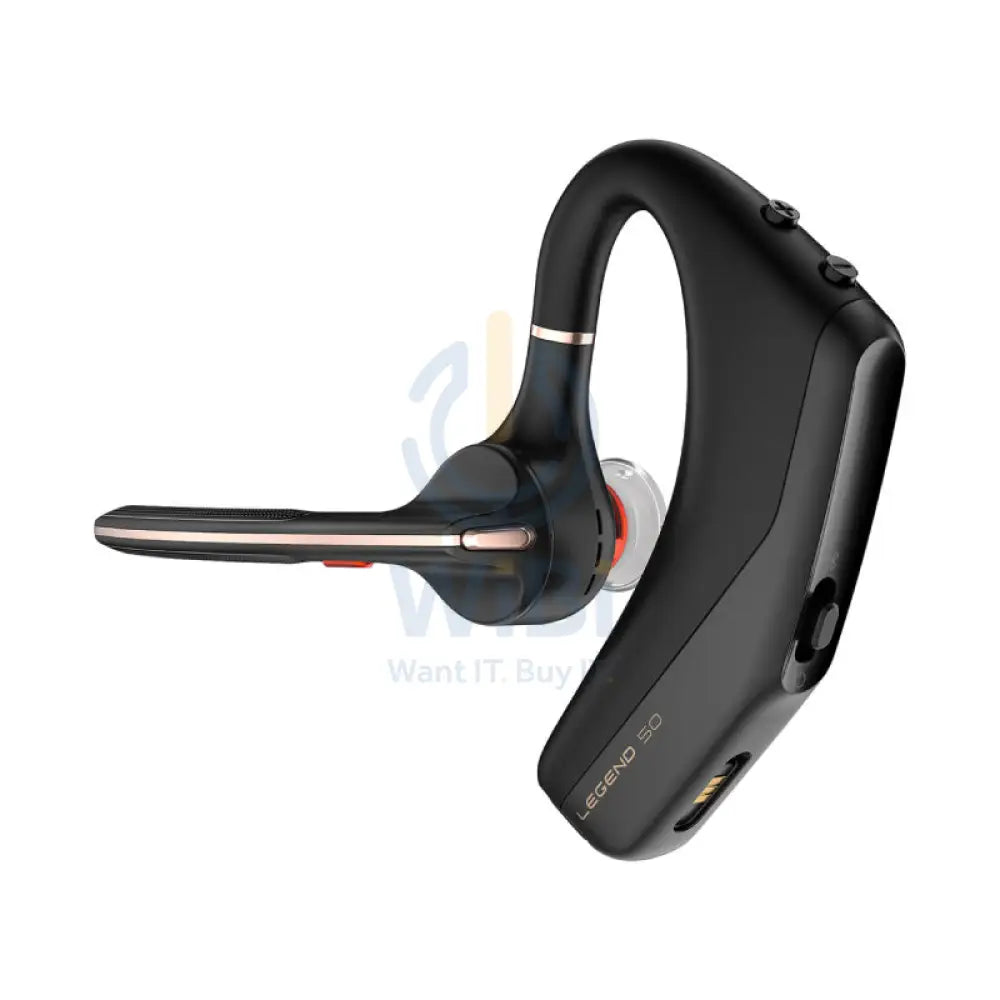 HP Poly Voyager Legend 50-M UC Headset - Bluetooth 5.4 / Up to 98' Range / (Microsoft Teams Certified) / 2YW + Google Fitbit Air Smart Screenless Fitness Tracker - Bluetooth / Berry - Bundle Offer