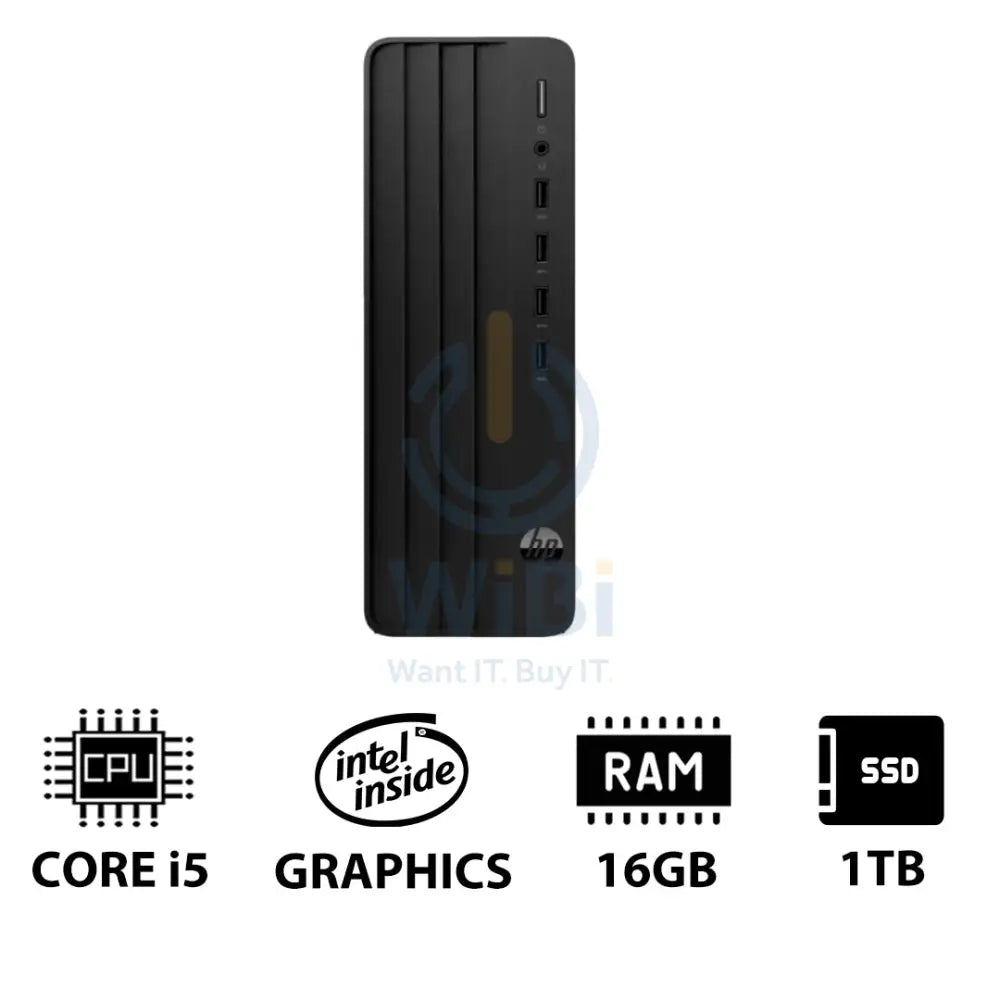 HP Pro 290 G9 (SFF) - i5 / 16GB / 1TB (NVMe M.2 SSD) / Win 11 Pro / 1YW - Desktop Desktop & All-In-One PCs > Desktop PCs