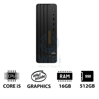 HP Pro 290 G9 (SFF) - i5 / 16GB / 512GB (NVMe M.2 SSD) / Win 11 Pro / 1YW - Desktop Desktop & All-In-One PCs > Desktop