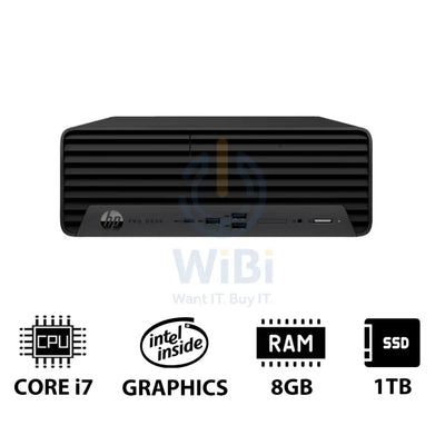 HP Pro SFF 400 G9 - i7 / 8GB / 1TB (NVMe M.2 SSD) / Win 11 Pro / 1YW - Desktop Desktop & All-In-One PCs > Desktop PCs