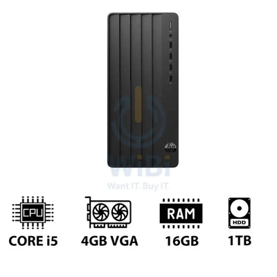 HP Pro Tower 290 G9 - i5 / 16GB / 1TB HDD / 4GB VGA / DOS (Without OS) / 1YW - Desktop Desktop & All-In-One PCs >