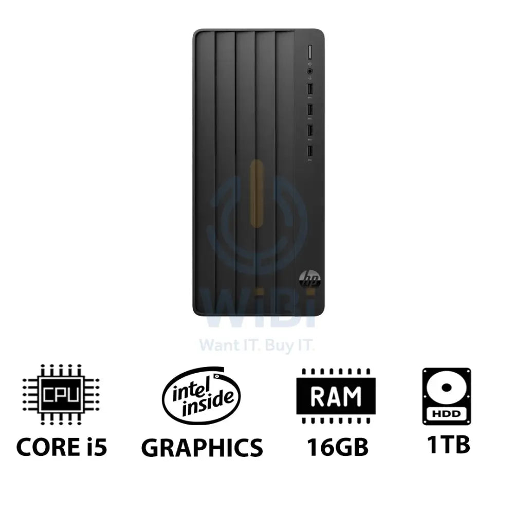 HP Pro Tower 290 G9 - i5 / 16GB / 1TB HDD / Win 11 Pro / 1YW - Desktop Desktop & All-In-One PCs > Desktop PCs