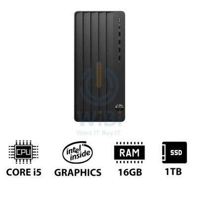 HP Pro Tower 290 G9 - i5 / 16GB / 1TB (NVMe M.2 SSD) / DOS (Without OS) / 1YW - Desktop Desktop & All-In-One PCs >