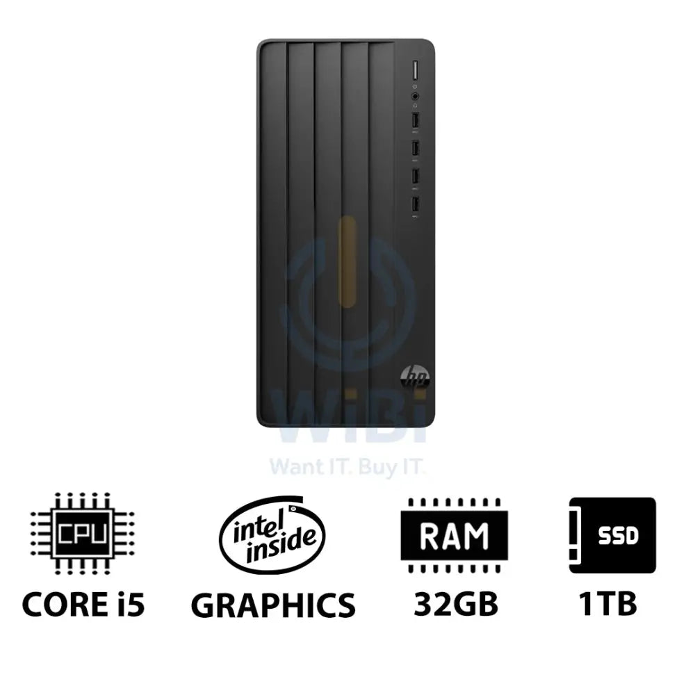 HP Pro Tower 290 G9 - i5 / 32GB / 1TB (NVMe M.2 SSD) / Win 11 Pro / 1YW - Desktop Desktop & All-In-One PCs > Desktop PCs