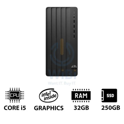 HP Pro Tower 290 G9 - i5 / 32GB / 250GB (NVMe M.2 SSD) / Win 11 Pro / 1YW - Desktop Desktop & All-In-One PCs > Desktop