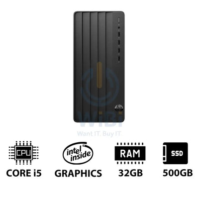 HP Pro Tower 290 G9 - i5 / 32GB / 500GB (NVMe M.2 SSD) / Win 11 Pro / 1YW - Desktop Desktop & All-In-One PCs > Desktop