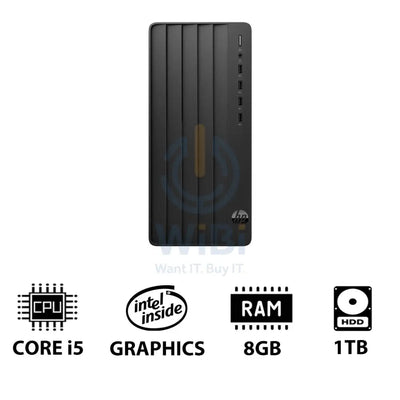 HP Pro Tower 290 G9 - i5 / 8GB / 1TB HDD / DOS (Without OS) / 1YW - Desktop Desktop & All-In-One PCs > Desktop PCs