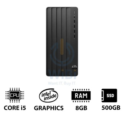 HP Pro Tower 290 G9 - i5 / 8GB / 500GB (NVMe M.2 SSD) / Win 11 Pro / 1YW - Desktop Desktop & All-In-One PCs > Desktop