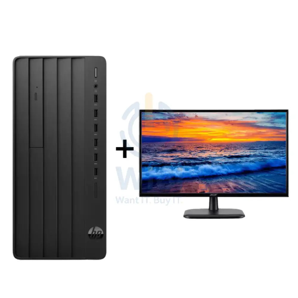 HP Pro Tower 290 G9 - i7 / 8GB / 512GB (NVMe M.2 SSD) / DOS (Without OS) / 1YW + Acer - 21.5’’ VA LCD / Monitor