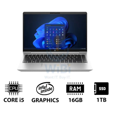 HP ProBook 440 G10 - 14.0’’ FHD / i5 / 16GB / 1TB (NVMe M.2 SSD) / Win 11 Pro / 1YW - Laptop Laptops