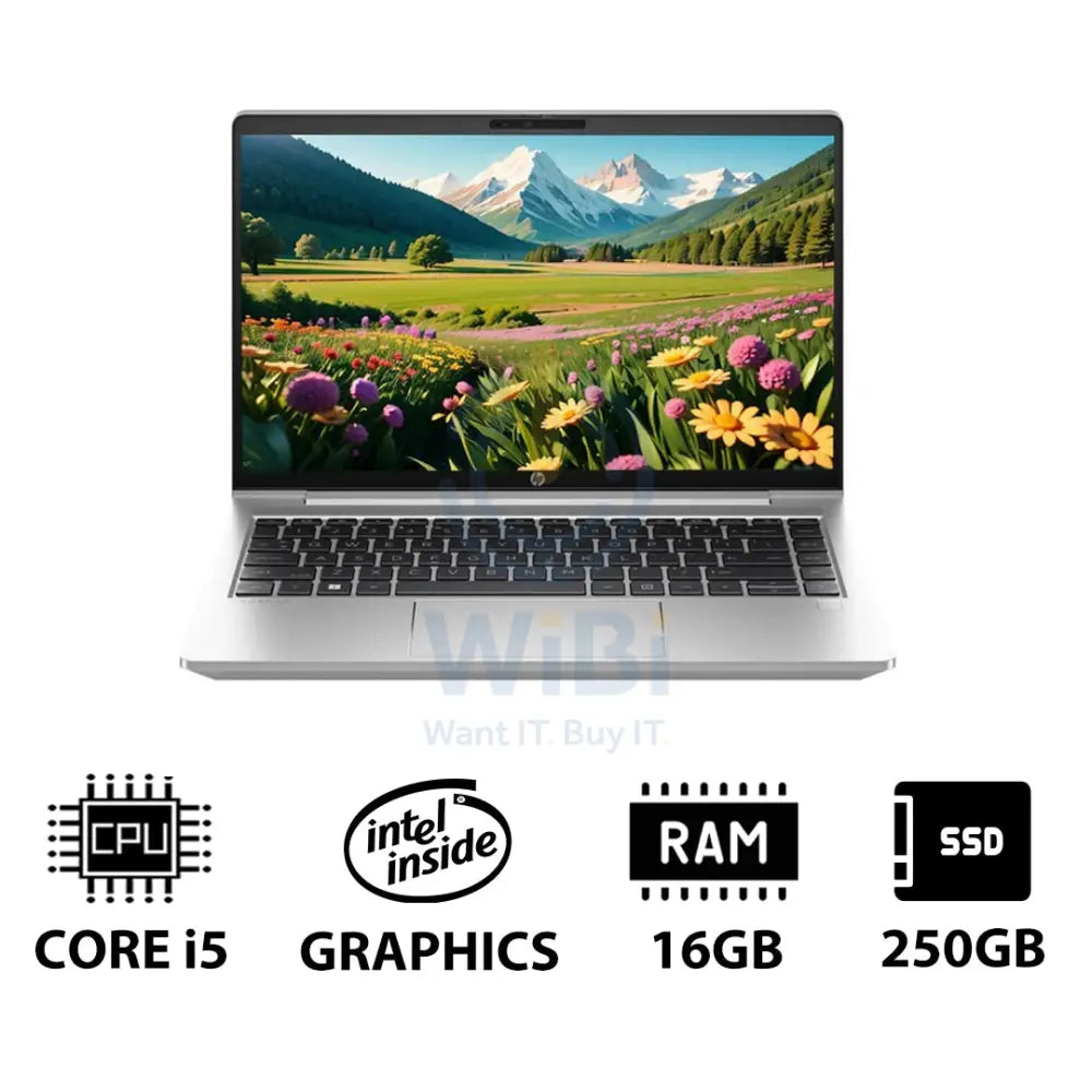 HP ProBook 440 G10 - 14.0’’ FHD / i5 / 16GB / 250GB (NVMe M.2 SSD) / DOS (Without OS) / 1YW - Laptop Laptops