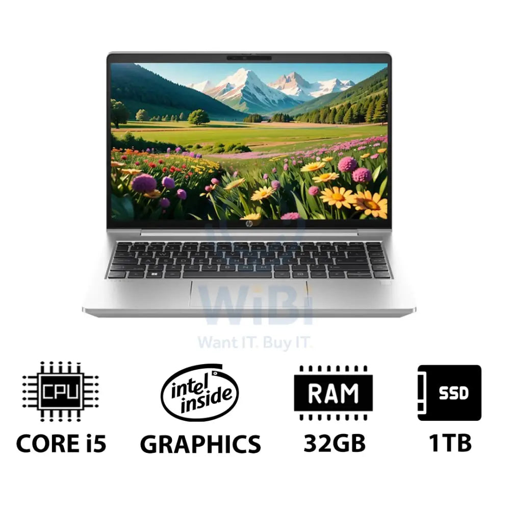 HP ProBook 440 G10 - 14.0’’ FHD / i5 / 32GB / 1TB (NVMe M.2 SSD) / DOS (Without OS) / 1YW - Laptop Laptops