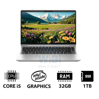 HP ProBook 440 G10 - 14.0’’ FHD / i5 / 32GB / 1TB (NVMe M.2 SSD) / DOS (Without OS) / 1YW - Laptop Laptops