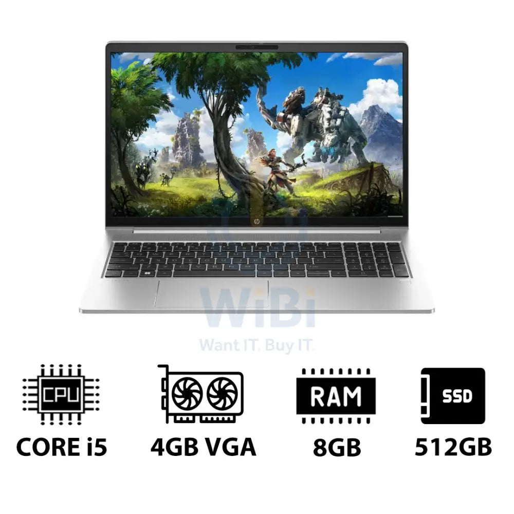 HP ProBook 450 G10 - 15.6’’ FHD / i5 / 8GB / 512GB (NVMe M.2 SSD) / 4GB VGA / DOS (Without OS) / 1YW + ASUS SimPro Dock