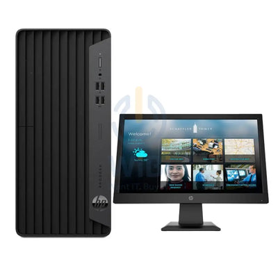 HP ProDesk 400-G7 MT - i5 / 4GB / 500GB SSD / DOS (Without OS) / HP P19b G4 - 18.5 Monitor / 1YW - Desktop