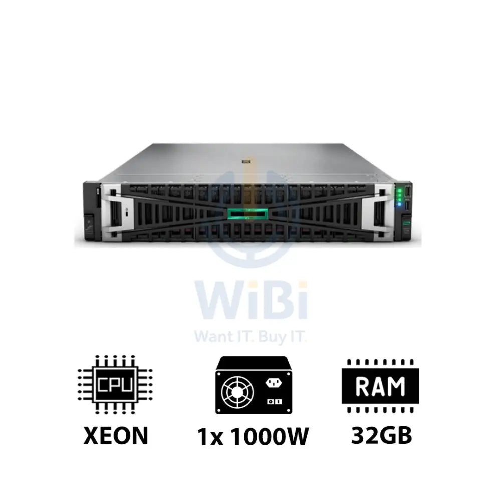 HP ProLiant DL380 G11 - Xeon Silver 4410Y 2.00GHz / 12-Cores / 32GB / 1000Watts / Rack(2U) Server & Workstations >