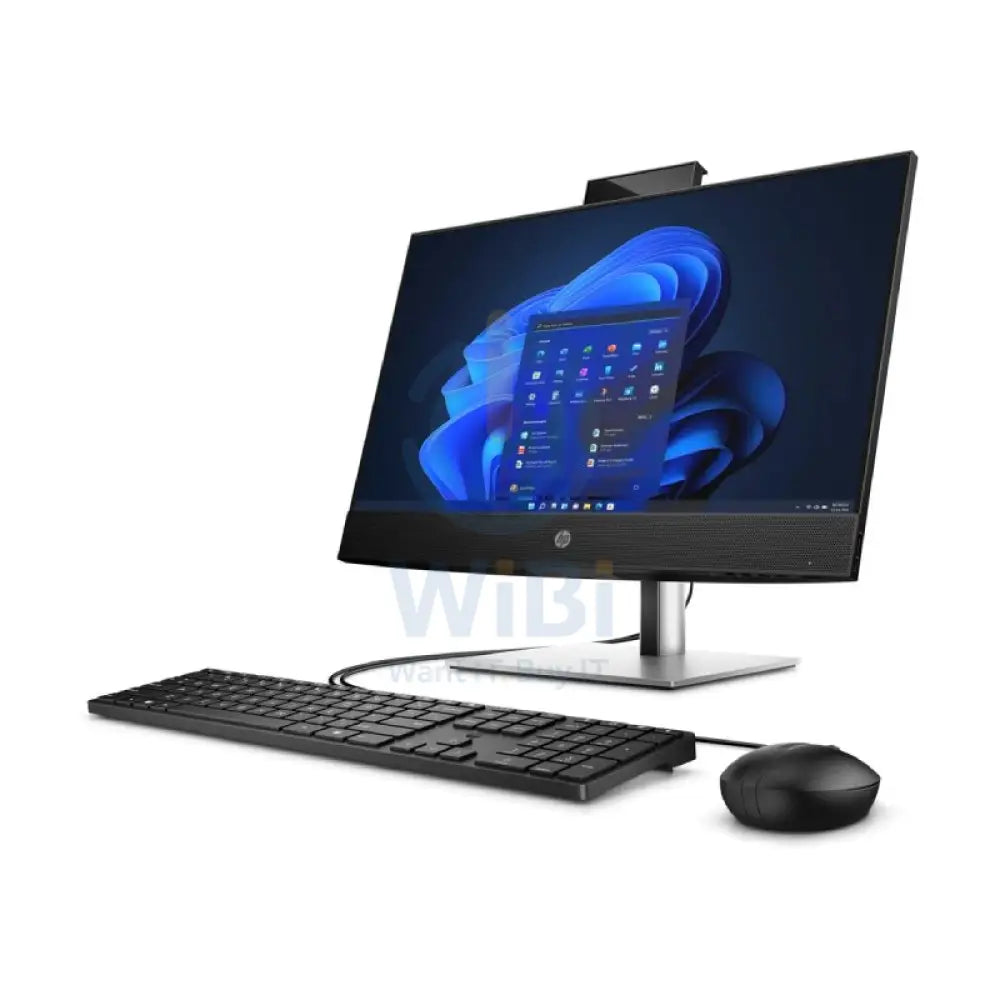 إتش بي برو ون 440 G9 المتكامل - آي 5 / 32 جيجابايت / 512 جيجابايت (NVMe م.2 إس إس دي) / 23.8'' FHD لا تعمل باللمس / ويندوز 11 برو / ضمان سنة  أسود / أسود  كمبيوتر مكتبي