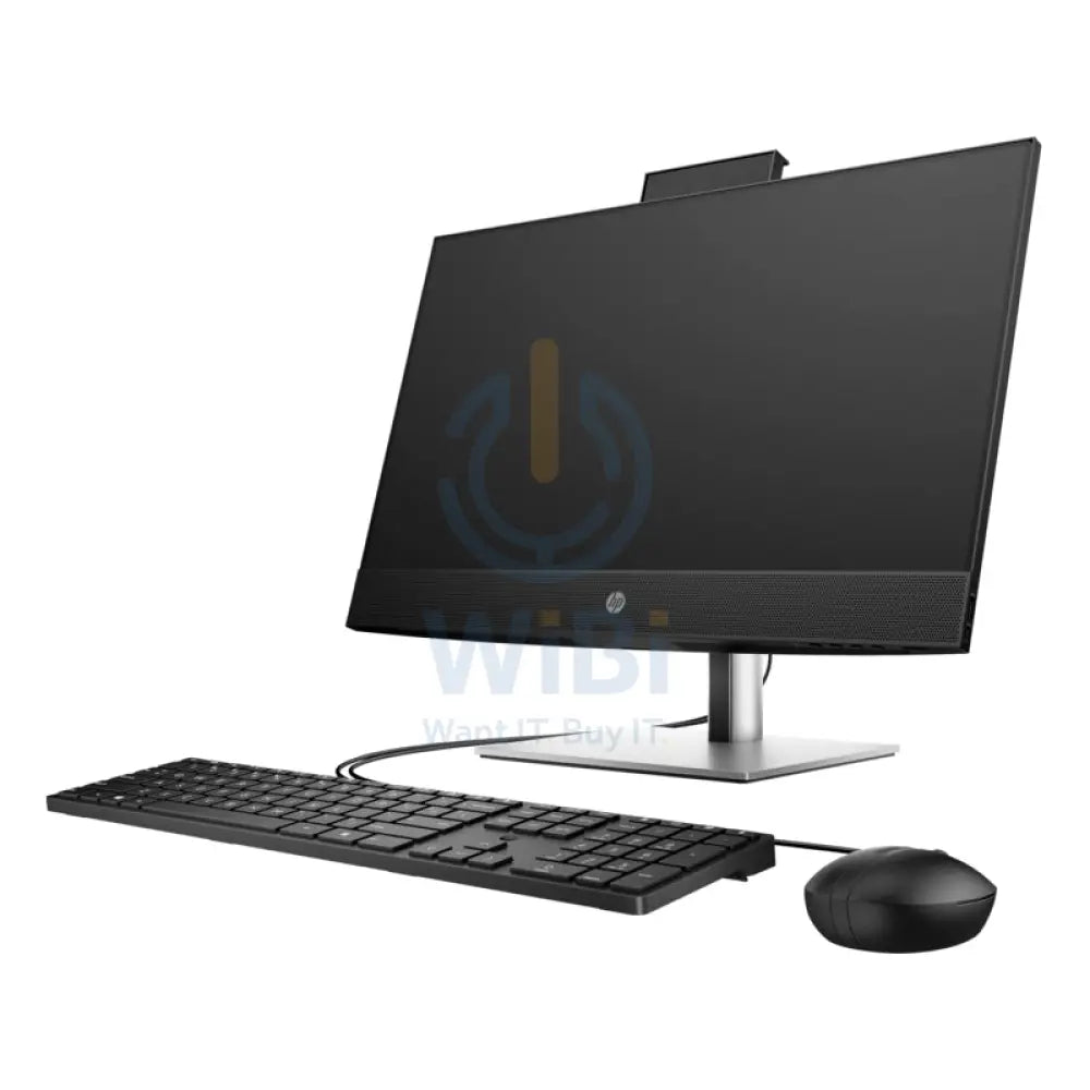 إتش بي برو ون 440 G9 المتكامل - آي 5 / 8 جيجابايت / 512 جيجابايت (NVMe م.2 إس إس دي) / 23.8'' FHD لا تعمل باللمس / دوس (بدون نظام تشغيل) / ضمان سنة - ضمان سنة - كمبيوتر مكتبي