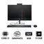 HP ProOne 440 G9 AIO - i7 / 8GB / 512GB (NVMe M.2 SSD) / 23.8’’ FHD Non-Touch / DOS (Without OS) / 1YW - Desktop
