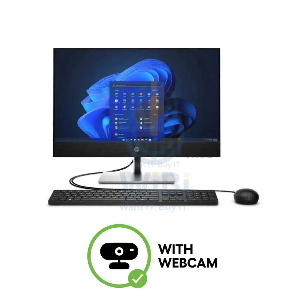 HP ProOne 440 G9 AIO With Web Camera - i7 / 16GB / 1TB (NVMe M.2 SSD) / 23.8’’ FHD Touch / Win 11 Pro / No Speaker