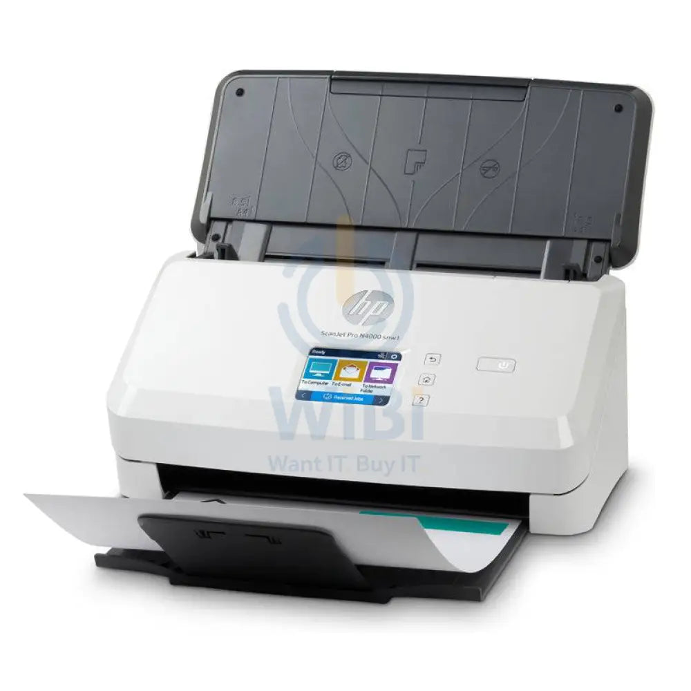 HP ScanJet Pro N4000 snw1 - 40ppm / 600dpi / A4 / LAN / Wi-Fi / USB / Sheetfed ADF Scanner