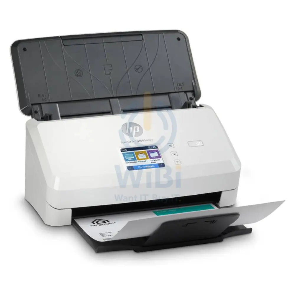HP ScanJet Pro N4000 snw1 - 40ppm / 600dpi / A4 / LAN / Wi-Fi / USB / Sheetfed ADF Scanner