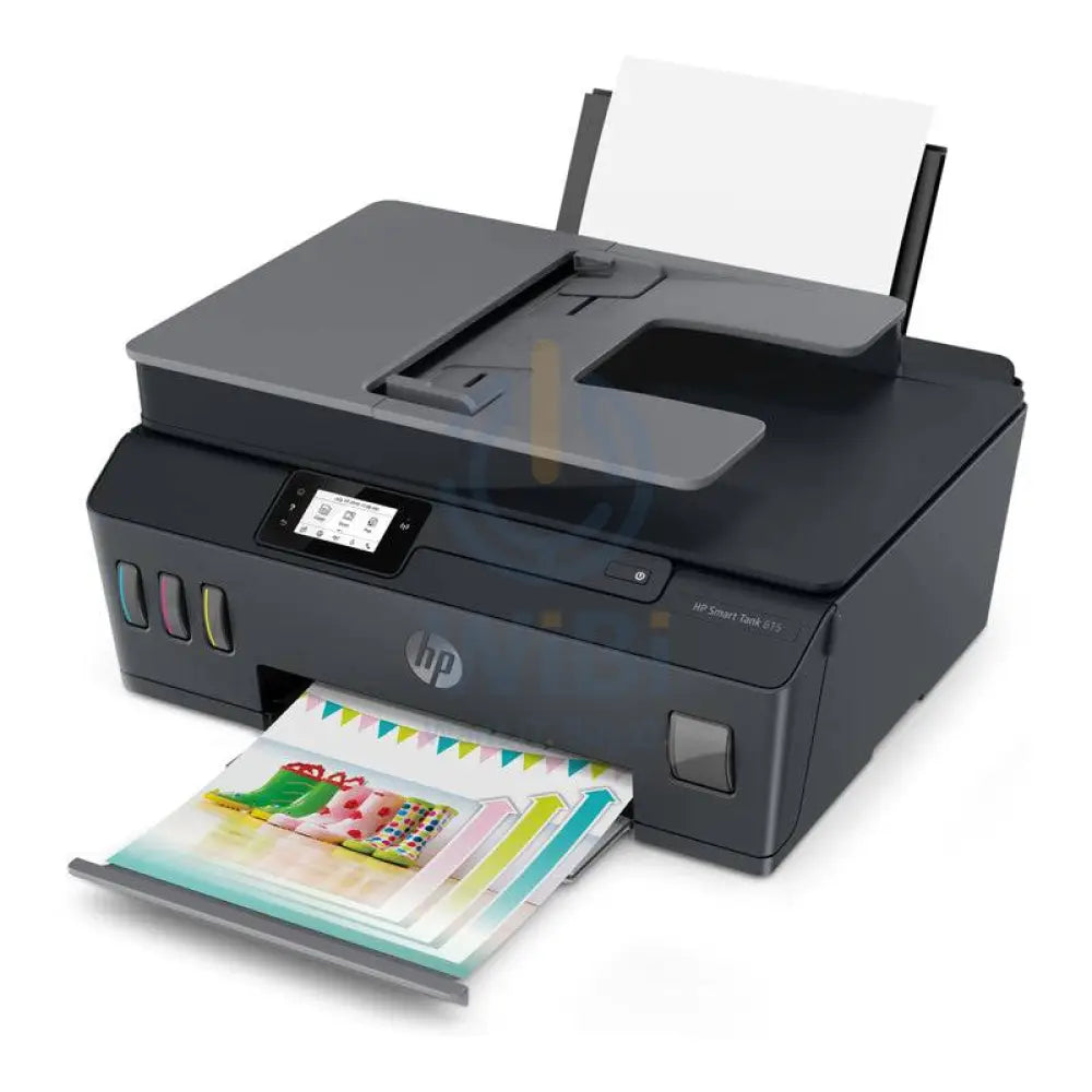 HP Smart Tank 615 Wireless AIO - 11ppm / 4800dpi / A4 / USB / Wi-Fi / FAX / Bluetooth / Color Inkjet - Printer