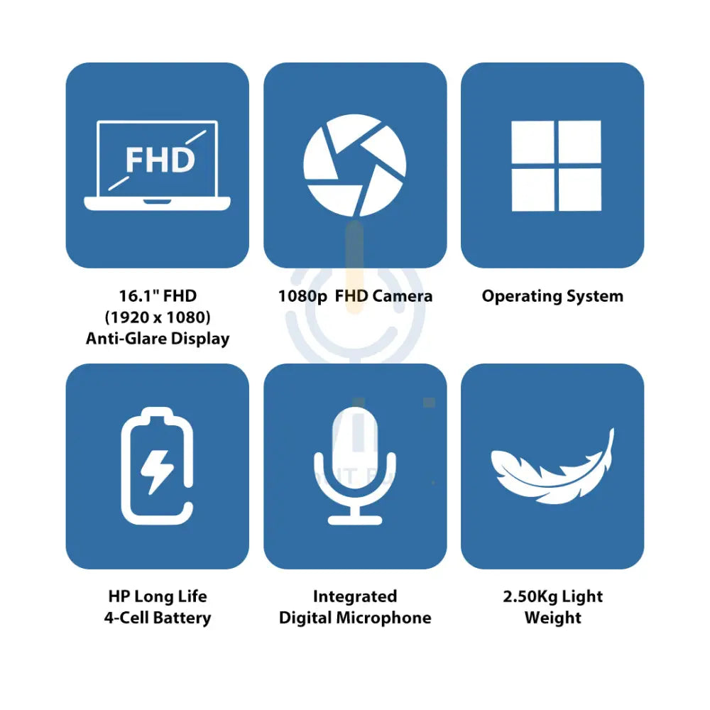 لابتوب  الألعاب إتش بي لابتوب - شاشة 16.1 بوصة بدقة FHD / آي 7  32 جيجابايت  سعة تخ 1 تيرابايت  إس إس دي NVMe م.2) /في جي إيه  RTX 4060في جي إيه  8 جيجابايت في جي إيه  ويندوز 11 برو  ضمان سنة
