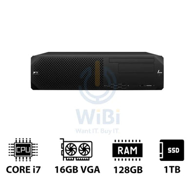 HP Z2 G9 SFF Workstation - i7-13700K 3.40GHz / 16-Cores / 128GB / 1TB (NVMe M.2 SSD) / RTX 2000 Ada 16GB VGA / Win 11