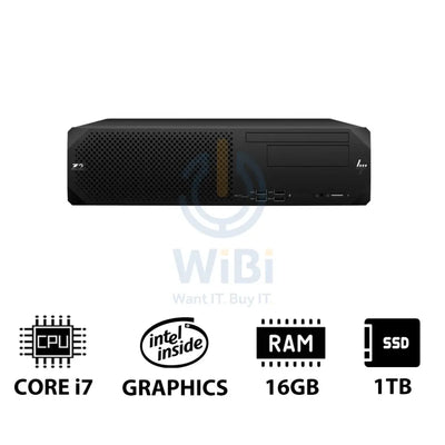 HP Z2 G9 SFF Workstation - i7-13700K 3.40GHz / 16-Cores / 16GB / 1TB (NVMe M.2 SSD) / Win 11 Pro / 3YW Server &